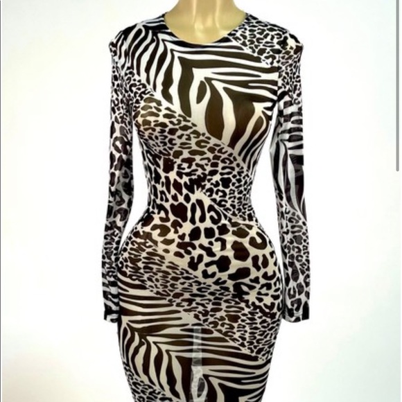 Mesh dress - Picture 3 of 3